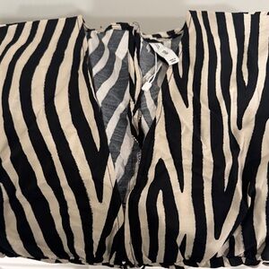 MANGO NEW Zebra Print elegant dress